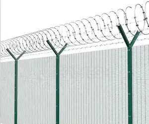 Rete metallica Anti salita 358 recinzione ad alta sicurezza per uso alimentare salita ad alta sicurezza rete metallica per la vendita