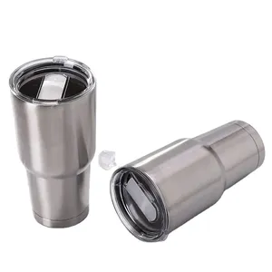 Gobelets isothermes en acier inoxydable avec couvercle, 30 oz, pour le camping et la randonnée - Product Image 4