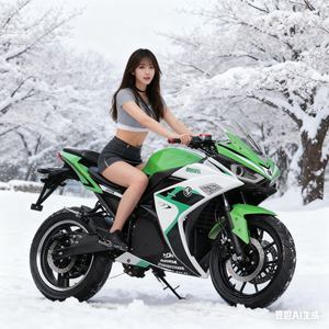 Precios chinos rueda grande al por mayor barato 3000W sin escobillas de litio Racing motocicleta eléctrica - Product Image 1