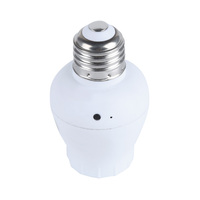E26/27 Base de lampe télécommandée à vis en plastique sans fil RF433.92MHZ