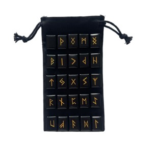 Piedra Energética Curada con Símbolos y Runas Personalizadas, Tallada a Mano con Forma Personalizada - Product Image 6