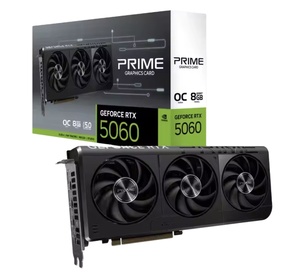 Nieuw voor 5060 Gaming Grafische Kaart Koelventilator 512-Bit 5000MHz GDDR III Geheugen PCI Express 3.0 X16 Interface voor Workstation - Product Image 1