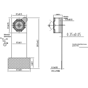 Modul Kamera Tablet Rumah Pintar 5-Megapiksel OV5648/5640/5645 dengan Konektivitas MIPI dan Stabilisasi Gambar Optik - Product Image 2