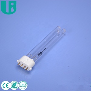 Lampe germicide UV <span class=keywords><strong>9W</strong></span> GPL9W/4P, lumière ultraviolette, lampe de stérilisation <span class=keywords><strong>UVC</strong></span> pour équipement de désinfection - Product Image 1