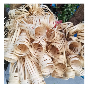 Porte-gobelet en bambou/porte-gobelet jetable avec poignée/porte-gobelet en jonc de mer en rotin 99GD-Caryln - Product Image 1