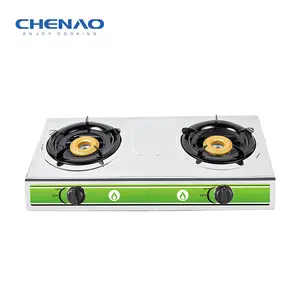 90mm Cast Iron Burner Two Plate Gas Stove/Home Use Cooker