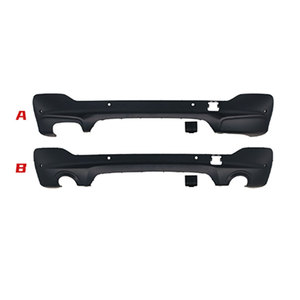Diffusore Posteriore F26 M Sport di Alta Qualità, Splitter Paraurti Nero Lucido, Kit Carrozzeria Migliorato per <span class=keywords><strong>BMW</strong></span> <span class=keywords><strong>X4</strong></span> F26 MT 2014-2018 - Product Image 1