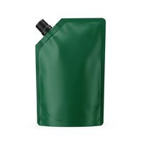 Protection de l'environnement Transparent Liquide Jus Boisson Boisson Debout Mini Paquet Sac En Plastique Stand Up Pouch Bec Poche