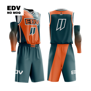 Ensemble de maillots de basket-ball pour enfants, style sublimé coloré, livraison rapide, maille douce respirante, tenue d'entraînement et de jeu - Product Image 3