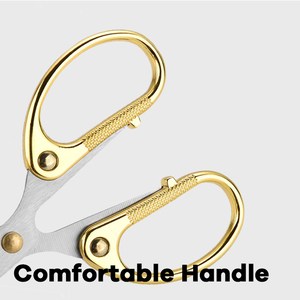 Nhỏ thép không gỉ văn phòng kéo cho trẻ em học sinh hộ gia đình DIY lớp giấy thủ công kéo cho bài tập về nhà cắt kim loại xử lý - Product Image 4