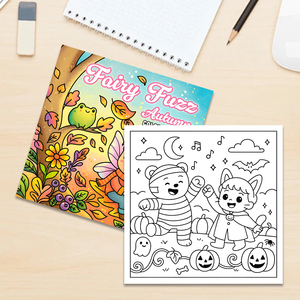 Libro da colorare di Halloween 24 fogli, ideale per il divertimento di Halloween per bambini - Product Image 1