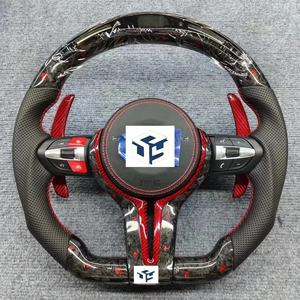 Volante de Fibra de Carbono Original Personalizado para Chasis E, Compatible con BMW E91 E90 E92 E93 E39 E46 E60 E61 <span class=keywords><strong>E65</strong></span> E66 E81 E82 E83 Z4 E89 - Product Image 6