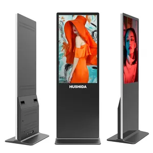 32 43 50 55 65 Inch Interactive Monitor Vertical Multi Touch Information Kiosk Lcd Digital Signage