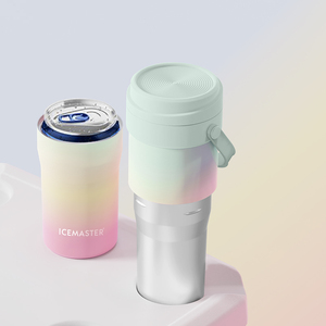 IceMaster 650ml Custom Logo Foldable Design Portable Coffee <b>Hot</b> <b>Drink</b> Vacuum Water Bottle Stainless Steel - Product Image 2
