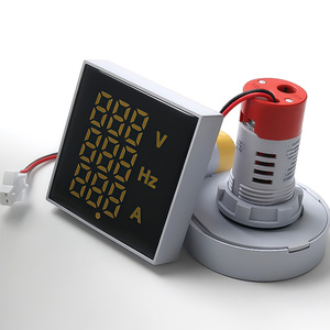 LED <strong>Voltmeter</strong> Hertz Meter Digital Indicator Lamp AD112-50 Panel Meters Small Instrument Displaying Three Values Large Area Meter - Product Image 5