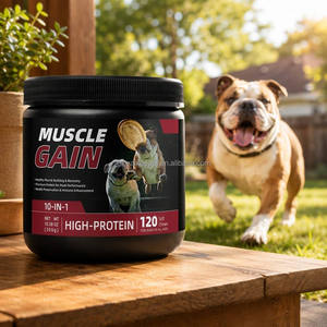 Suplemento 10 en 1 para Ganancia Muscular en Perros, Masticables Blandos con Alto Contenido de Proteínas, Aumentador de Peso, Constructor Muscular para Todas las Razas, Aminoácidos, Pollo, 120 Unidades - Product Image 6