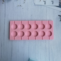 Runde Lutscher Candy Cake Backformen Silikon Lutscher Form für Schokoladen kuchen Geburtstag Dekorieren Gebäck form
