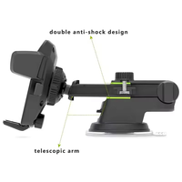 Support de téléphone universel pour voiture à prix d'usine, fixation multiple pour pare-brise et tableau de bord, accessoires pour iPhone et téléphones