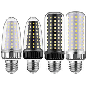 Bombilla <span class=keywords><strong>de</strong></span> maíz LED <span class=keywords><strong>de</strong></span> estilo oscuro Retro más vendida E26 E27 B22, 20W-40W regulable, 30000 CE RoHS horas, para iluminación <span class=keywords><strong>de</strong></span> bombilla Edison - Product Image 1