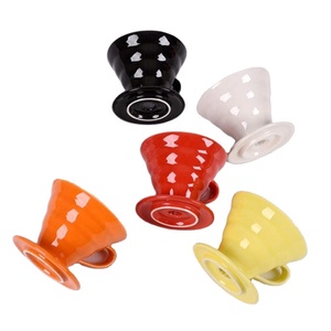 Tùy Chỉnh Nhiều Màu Nón Gốm Cà Phê Nhỏ Giọt Đổ Hơn Cà Phê Brewer Đổ Hơn Cà Phê Nhỏ Giọt - Product Image 1