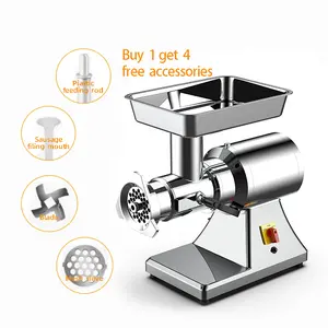 strong industrial meat mincer mixer frozen chicken bone meat grinder for sale 12MD/32MD