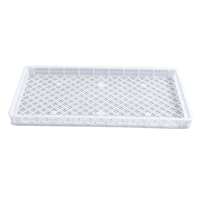 Plateau de séchage en plastique alimentaire à prix raisonnable 720*420*70 mm pour fruits de mer surgelés / légumes / fruits