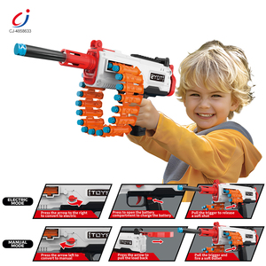 Chengji elektrik sürekli ateşli silah oyuncak yumuşak plastik otomatik çekim oyunu oyuncak silahlar yetişkinler için çocuklar yumuşak kurşun - Product Image 3