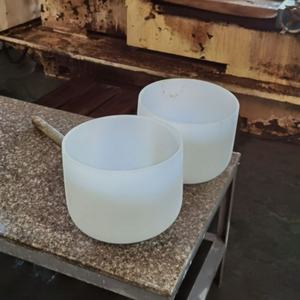 Caldero de SiO2 de estabilidad a altas temperaturas 2N5 Crisol de vidrio de cuarzo de fundición de metales - Product Image 5