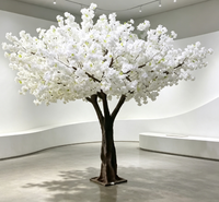 Nouveau Best-Seller Arbre de Cerisier Japonais Sakura Personnalisé Rose Arbre Fleuri Artificiel Décoration Mariage Maison