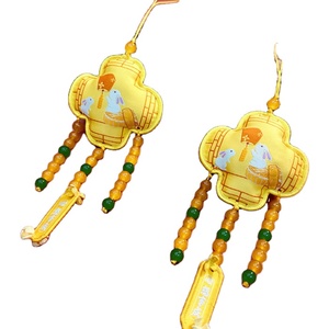 Customized Embroidery Crafts Pendant Straw Animation Scent Sachet Bag Cross-Stitching & Needlework Souvenir Talisman Amulet