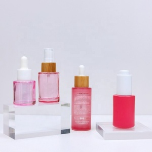 Botella de Vidrio Transparente de Lujo Personalizada con Gotero para Suero, Aceite Esencial, Envase Cosmético de 30 ml - Product Image 2