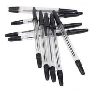 Custom Design Bulk <b>Cheap</b> Promotional Ballpoint Simple Plastic Writing Pen for Office School - Product Image 2