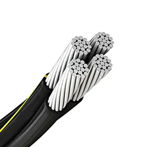 The customized size multi-core ABC cable exported to Peru supply electricity aerial bundled cables price