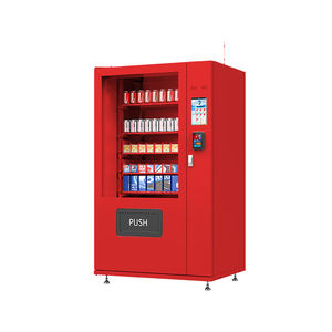Fábrica de venda direta Hot Selling Snack <span class=keywords><strong>and</strong></span> <span class=keywords><strong>Drink</strong></span> <span class=keywords><strong>Vending</strong></span> <span class=keywords><strong>Machine</strong></span> com moeda e cartão de crédito Opções de pagamento com CE - Product Image 4