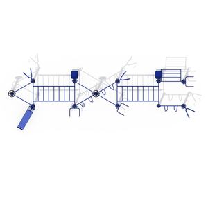 Entraînement de rue enfants adultes barre extérieure gymnastique ouverte équipement de <span class=keywords><strong>Fitness</strong></span> musculation Machine d'exercice pour parc - Product Image 3