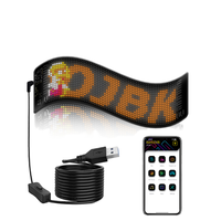 Panel LED Flexible RGB, Módulo de Píxeles para Publicidad Interior y Exterior, Pantallas de Automóviles, Educación, Centros Comerciales, Señalización