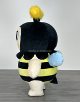 Funtoys-Costume d'insecte gonflable géant personnalisé de mascotte d'abeille 2m/2.6m, animal hexapode, mascotte en peluche de Noël pour adulte