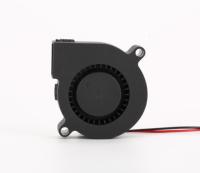 Mini ventilateur soufflant 12V DC 50x50x15mm, personnalisable OEM/ODM, en matériau PBT, haute efficacité pour la ventilation d'air des incubateurs et serres