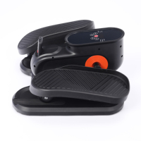 Mini Elliptique Électrique Portable pour Exercices Sous le Bureau avec Écran LED et Capacité de Charge de 25 kg