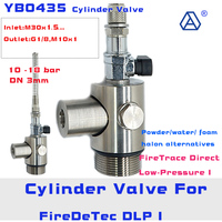 Structure de contrôle DLP de valve d'extincteur de détecteur d'incendie pneumatique de ventes directes d'usine