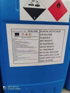 Fabrika doğrudan GAA Cas 64-19-7 buzlu asetik asit/99% 30kg/davul 1050kg/davul - Product Image 6