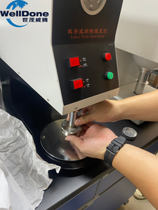 Probador Gau de espesor de tela Digital Welldone, buen equipo de higiene para pruebas de resistencia, aplicación de estación de energía electrónica - Product Image 3