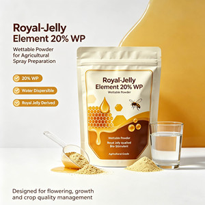 Royal-Jelly Element 20% WP Bio-stimulant Apicole en Poudre Humectable pour Améliorer la Retenue des Fleurs, la Formation des Fruits et la Pulvérisation Foliaire des Cultures - Product Image 6