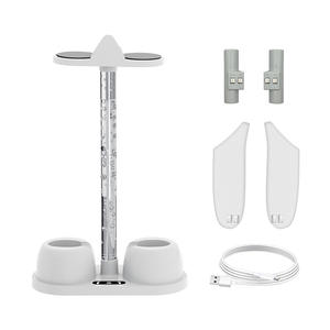 Base de Carga para Controlador <span class=keywords><strong>VR</strong></span> Iplay Cool con Iluminación RGB y Funciones de Almacenamiento, Base de ABS+Metal HBV-463 para <span class=keywords><strong>3</strong></span> - Product Image 3