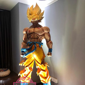 Estatua de <span class=keywords><strong>Goku</strong></span> de Fibra de Vidrio de Tamaño Real Personalizada, Anime Japonés, Resina, Dragon Ball, <span class=keywords><strong>Goku</strong></span> Kakarotto, <span class=keywords><strong>para</strong></span> Colección o Regalo - Product Image 6