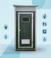 Toilet Portabel Baja Eropa Modern Cerdas, Instalasi Mudah, Solusi Proyek Lengkap, Dapat Disesuaikan, Toilet Mobile Pintar