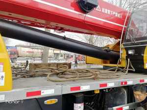 Grue sur camion Sany QY50 d'occasion de 50 tonnes, pièces d'origine, performances stables pour les projets de construction - Product Image 5