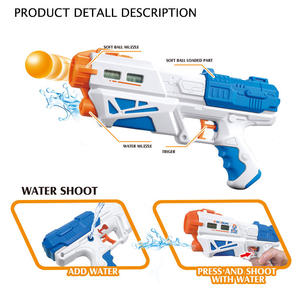 Игрушечный пистолет для стрельбы 2 в 1, летняя игрушка, игрушечный мягкий пистолет-шарик, водяной пистолет, игрушки, хобби для детей - Product Image 3