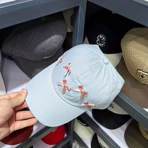 Casquette de baseball en coton personnalisée pour femme, brodée à la main, style urbain sportif, avec nœud, sangle réglable, idéale pour le quotidien, les sports et les fêtes - Product Image 6