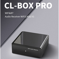 WLAN- und Airplay-kompatibler Heimverstärker Audio-Empfänger mit DLNA für ARC Optischen Ausgang und Kunststoffgehäuse